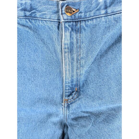 LL Bean Mens Jeans Mens 40x30 Fits 36x29 Comfort Waist Blue Jeans Pants - Picture 11 of 16